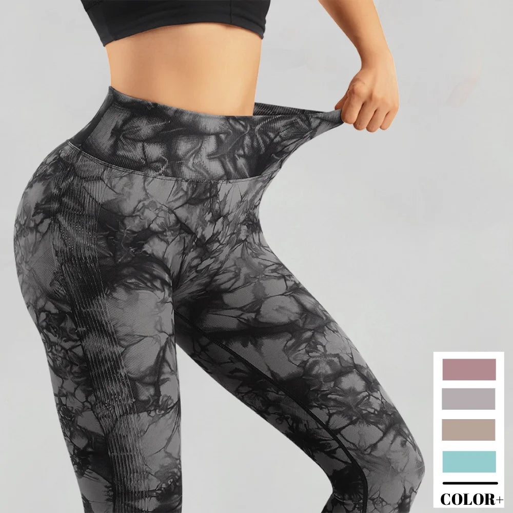 Seamless Tie Dye Leggings