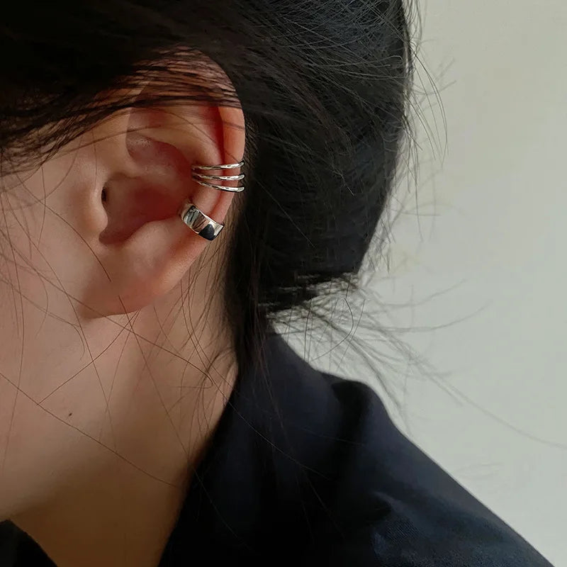 Bohemian Blue Geometric Earrings