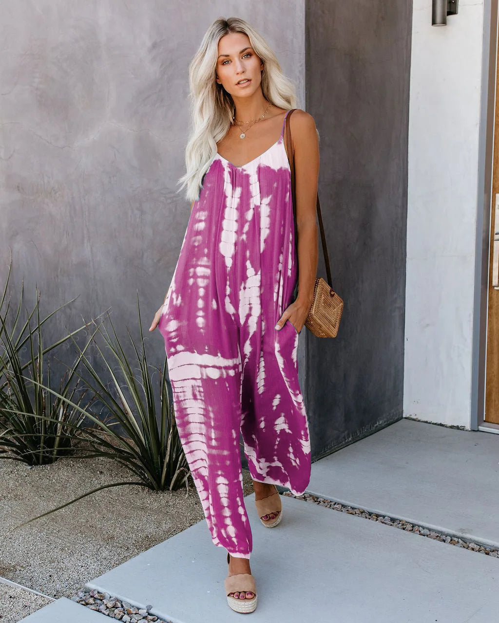 Tie Dye Summer Jumpsuit