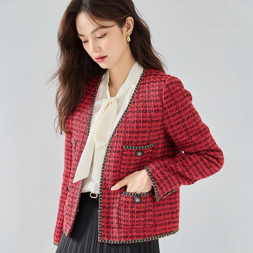 Elegant Tweed Coat