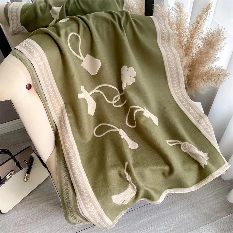 Luxury Winter Cashmere Scarf