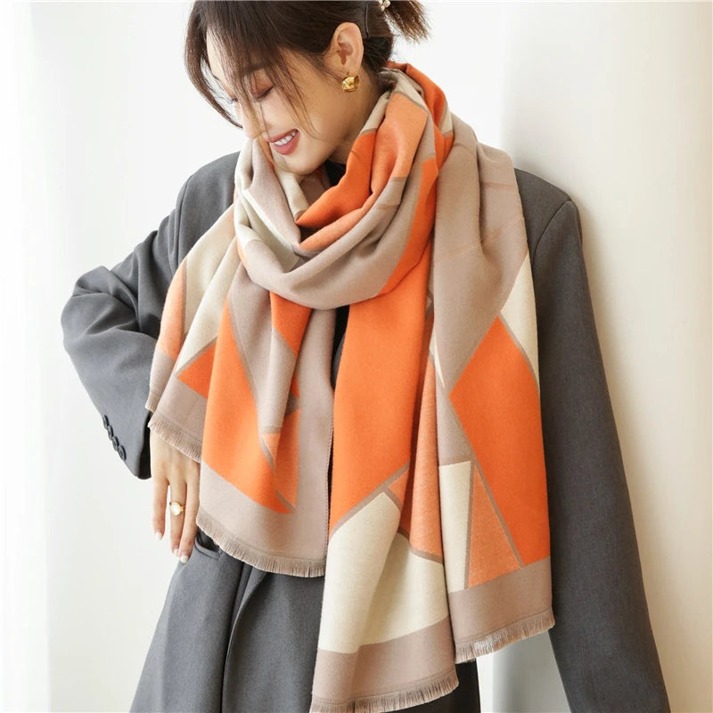 Luxury Winter Cashmere Scarf