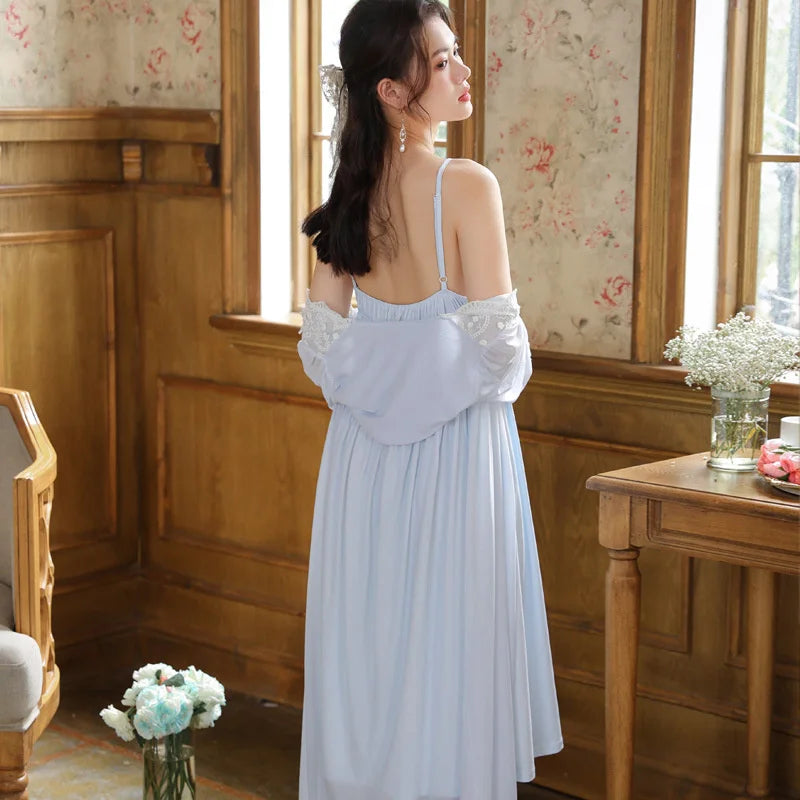 Satin Victorian Sleepwear