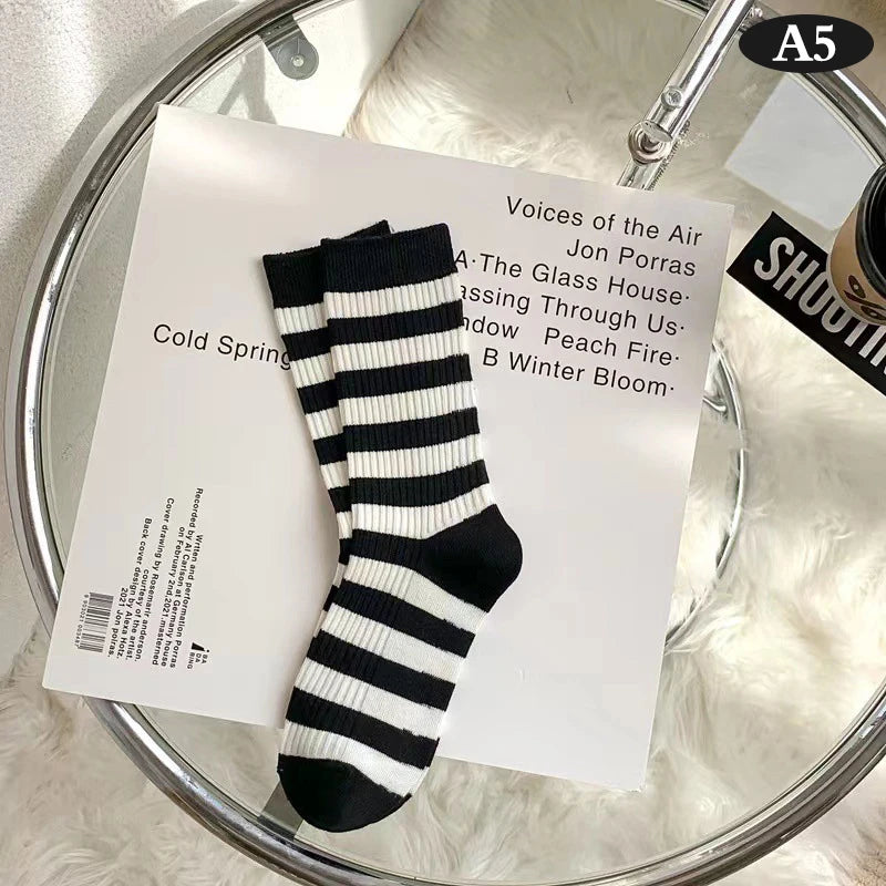 College Style Fashion Socks