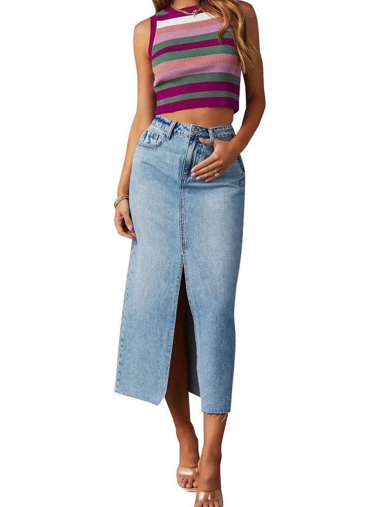 Women Jeans Skirts