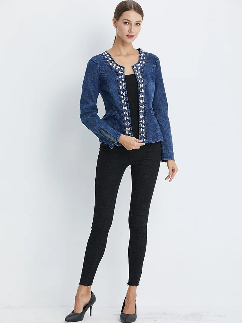 Chic Elegant Denim Jacket