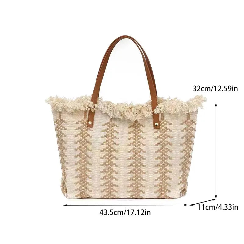 Casual Beach Tote Bag