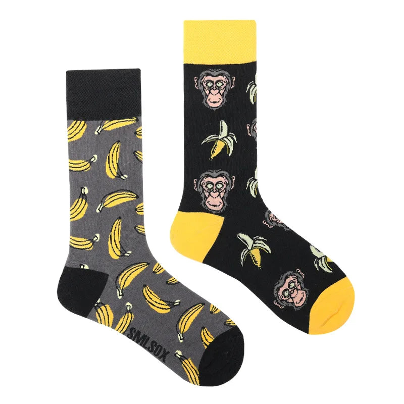 Cool Jacquard Cartoon Socks