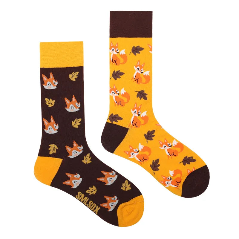 Cool Jacquard Cartoon Socks