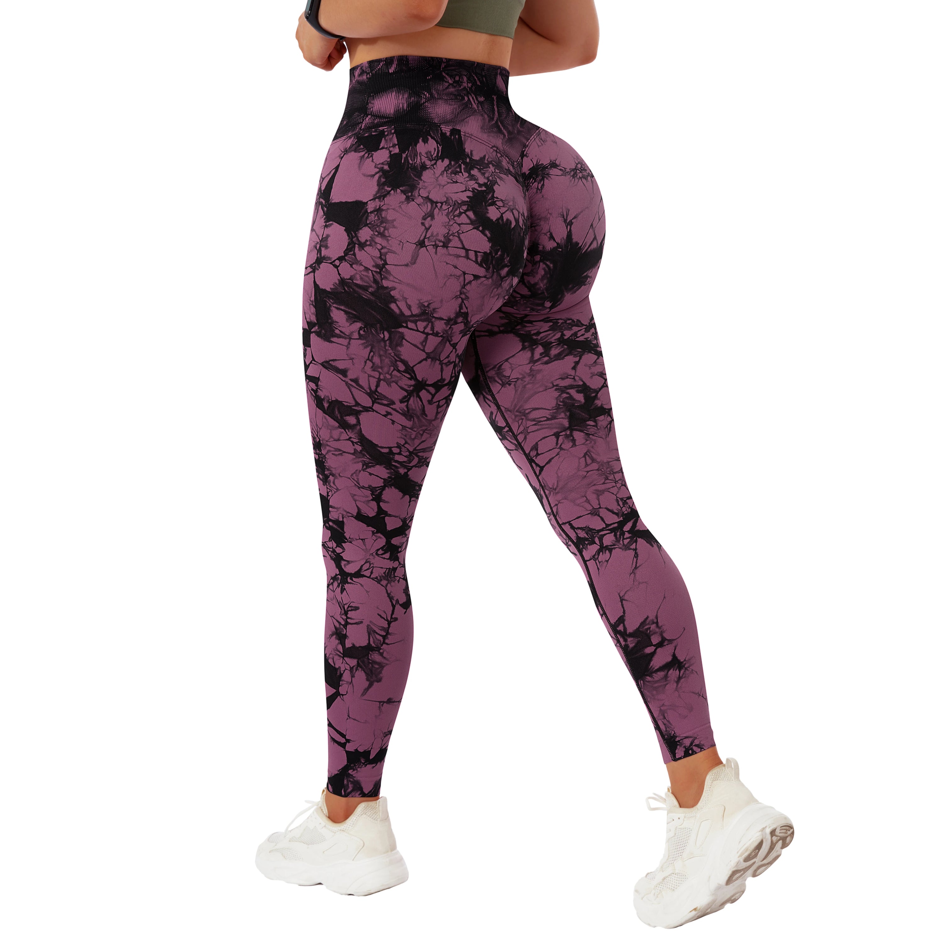 Seamless Tie Dye Leggings