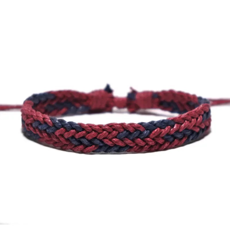 Handmade Vintage Cotton Rope  Bracelet