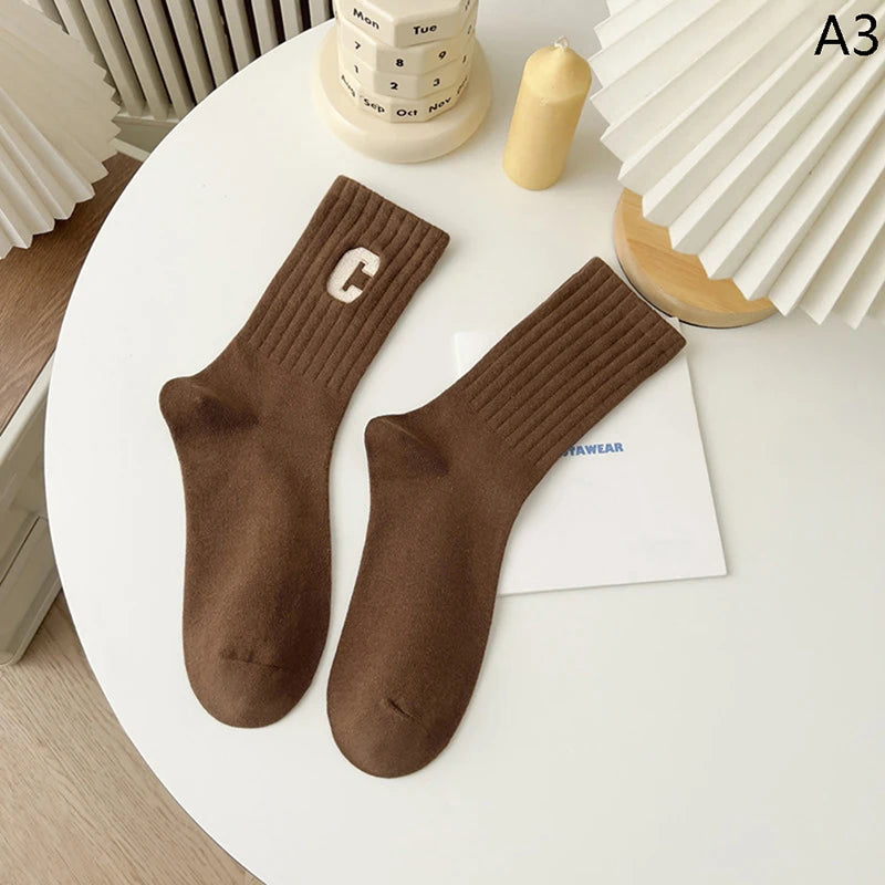 College Style Fashion Socks