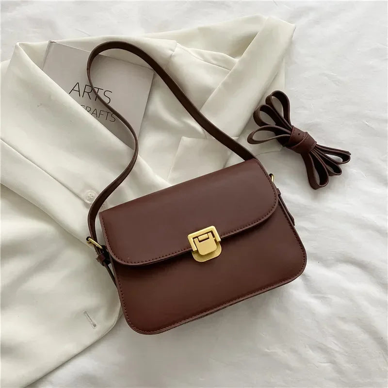 Vintage Envelope Style Shoulder Bag