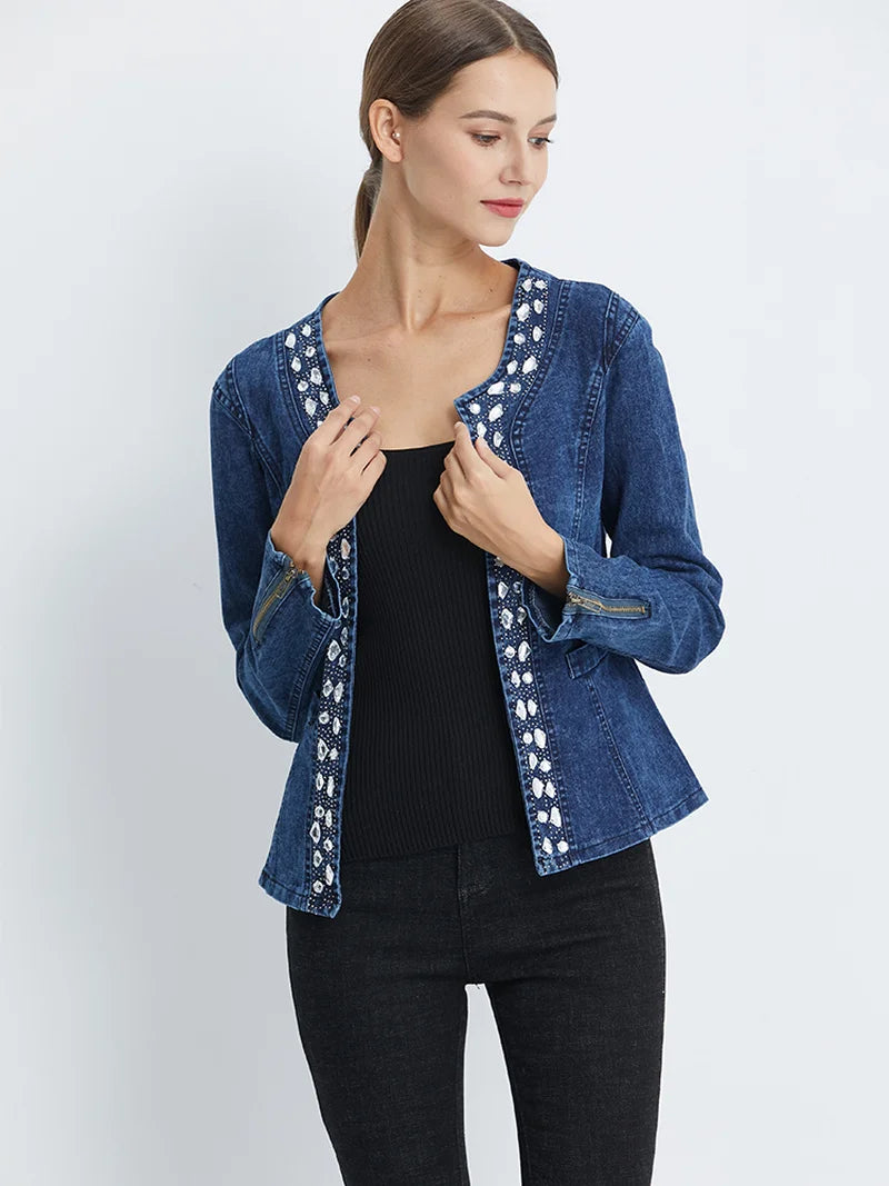 Chic Elegant Denim Jacket