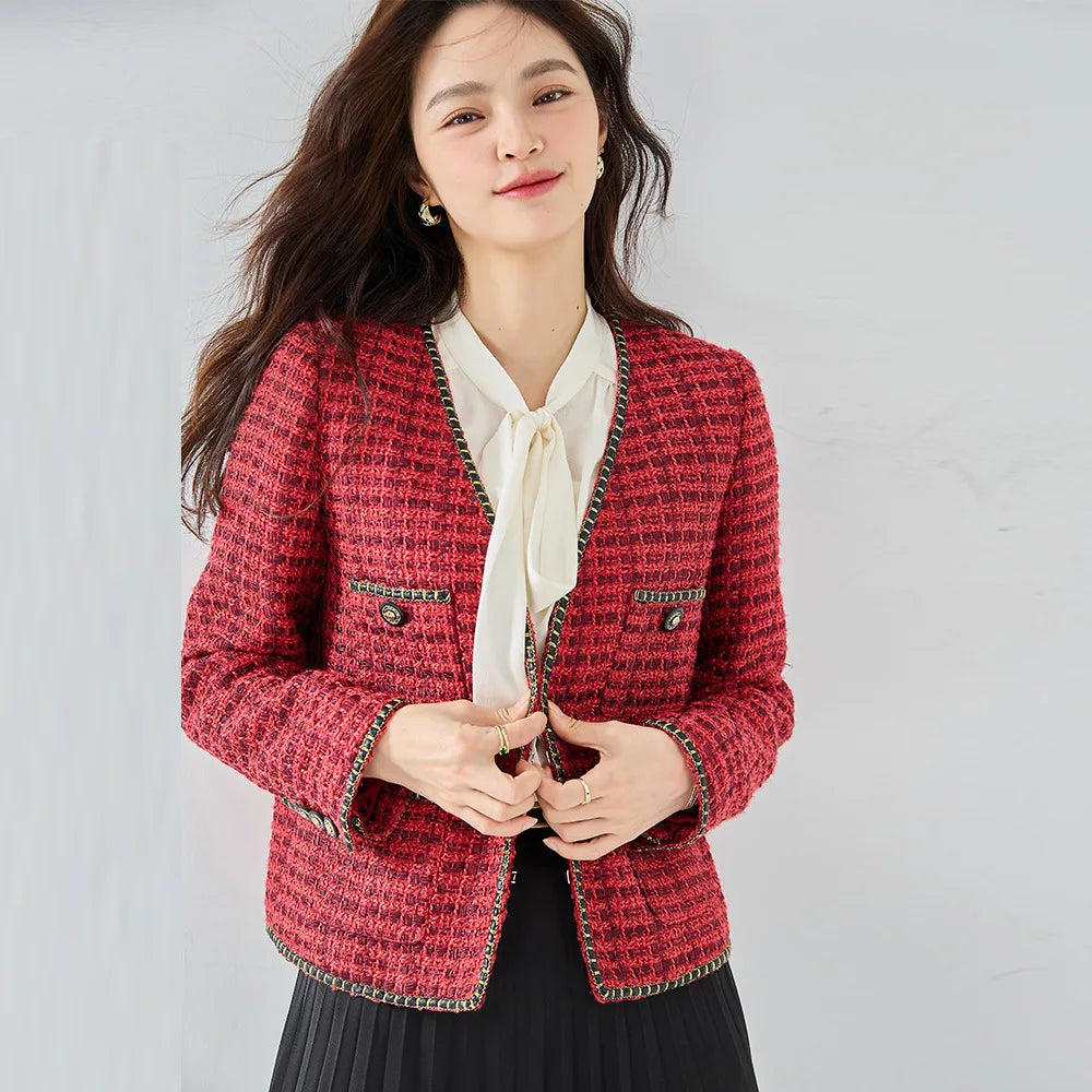 Elegant Tweed Coat