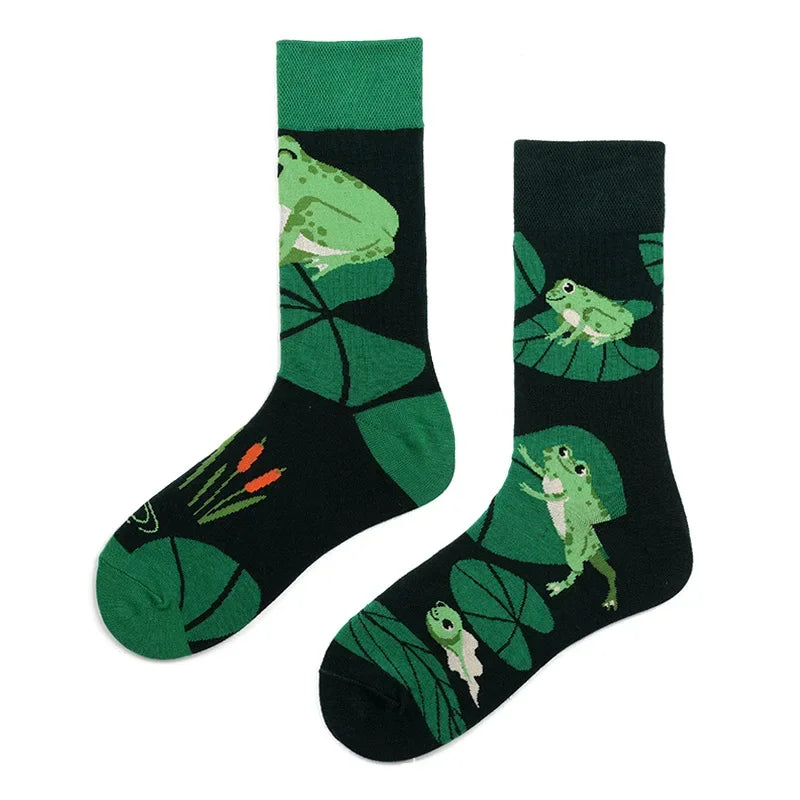 Cool Jacquard Cartoon Socks