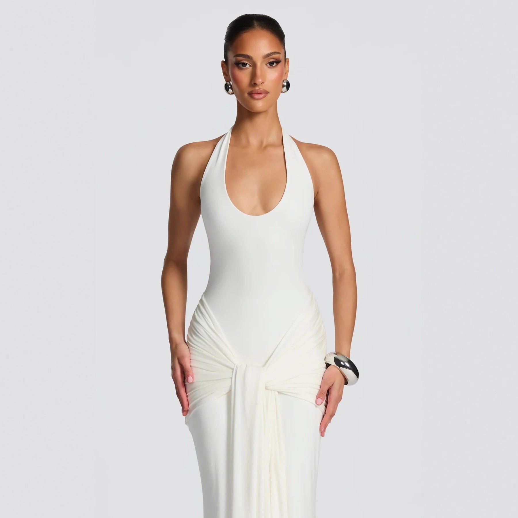 Fashionable Minimalist And Slim Fit Womens Dress
