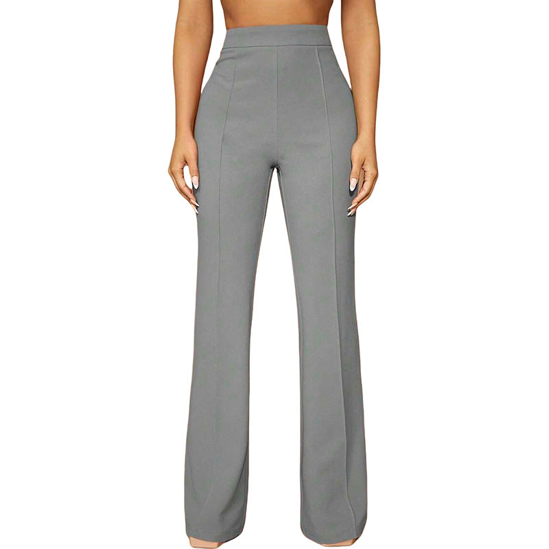 High Waist All-matching Fashion Business Commute Fall Women's Clothing Casual Business Pants Trousers