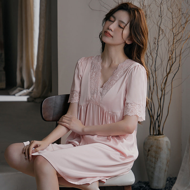New Suspender Nightdress For Women
