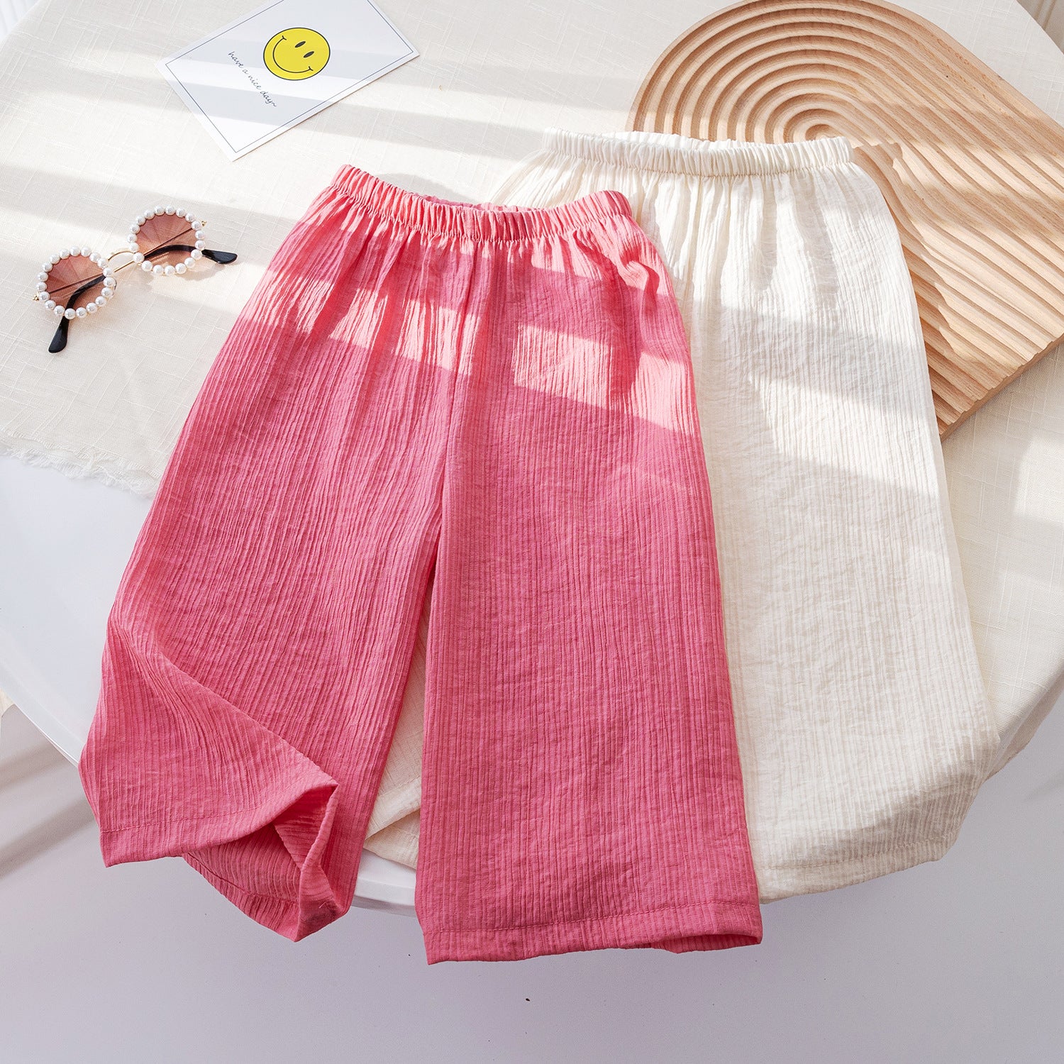 Girls' Wide-leg Pants