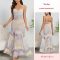 Breathable And Comfortable Womens Dress Printed Slip Dress