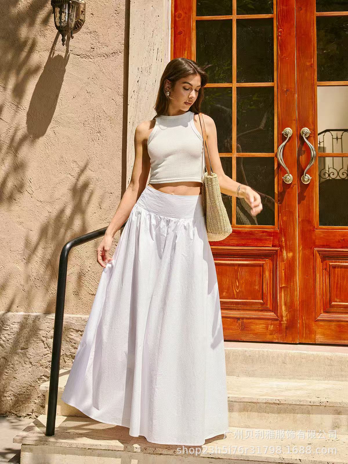 High-waisted Casual Womens Vacation-style Best-selling Skirt