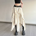 New Lace Low-Waist Irregular Skirt