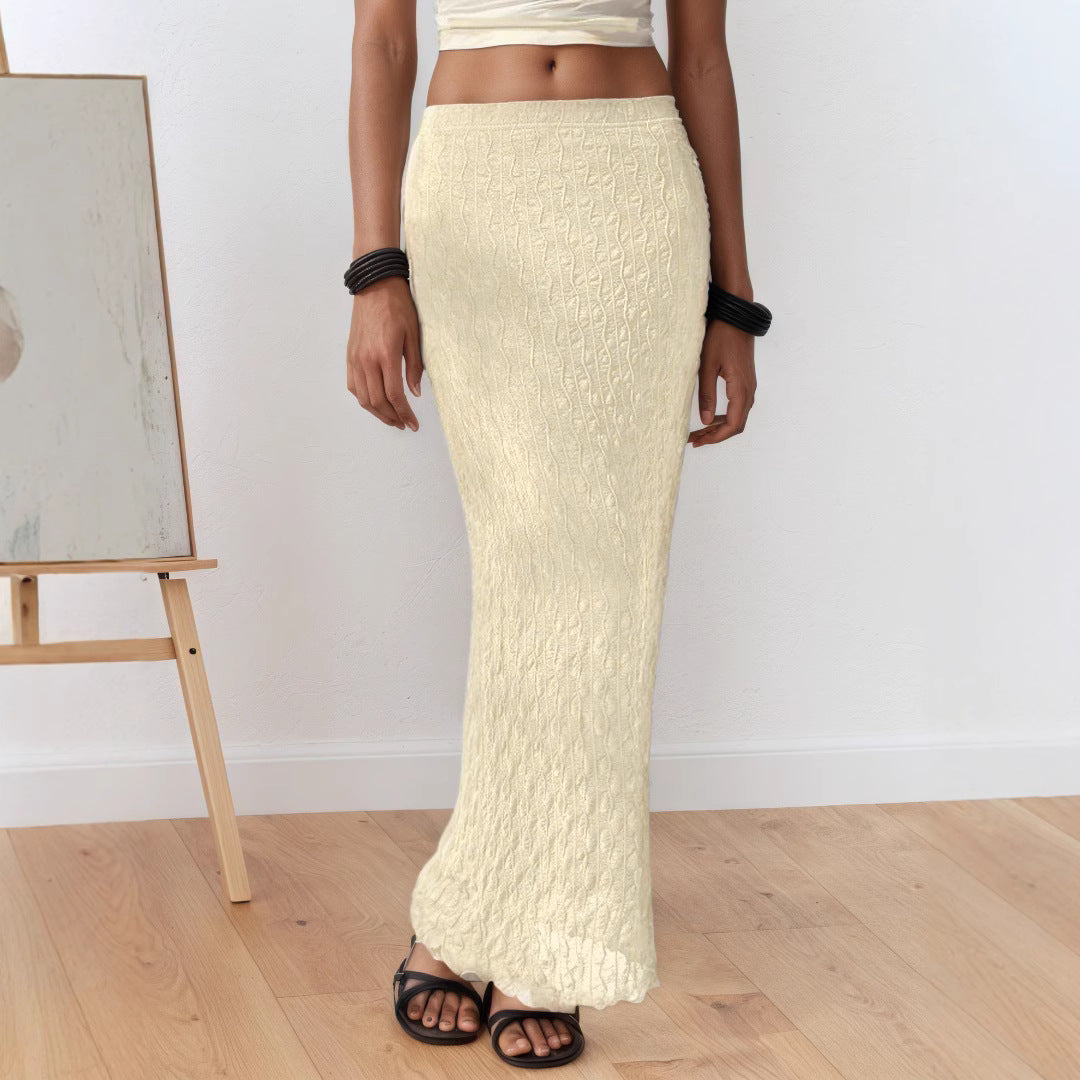 High-end, Sophisticated Slimming Sheath Skirt