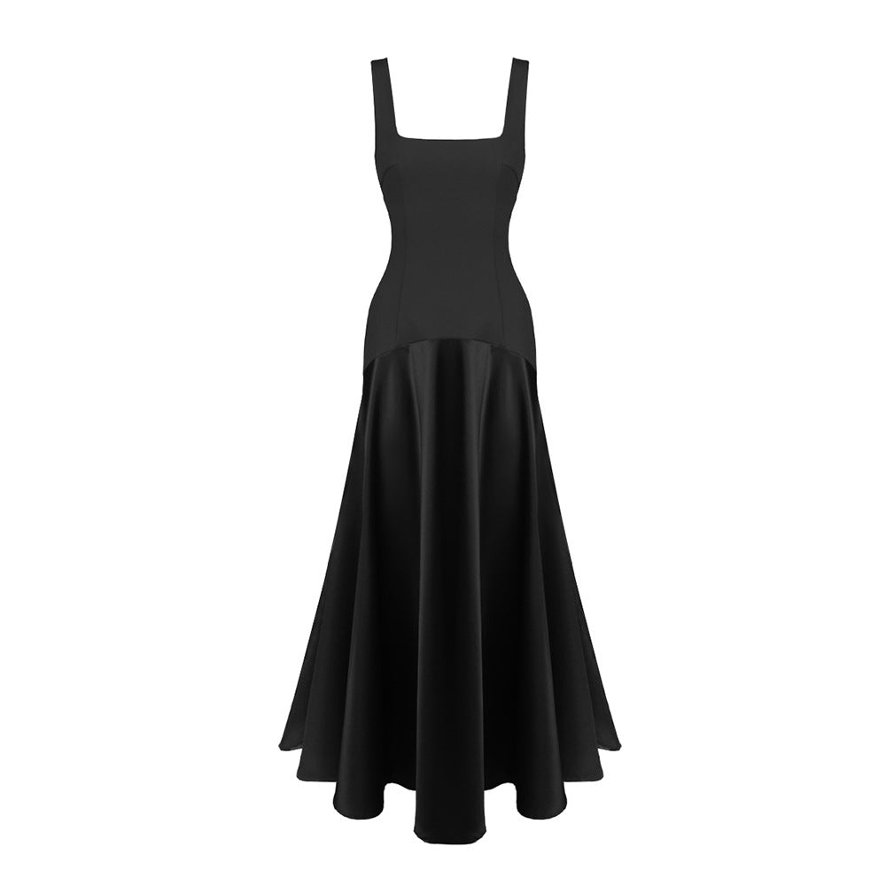 Sleeveless European And American-style Long Dress