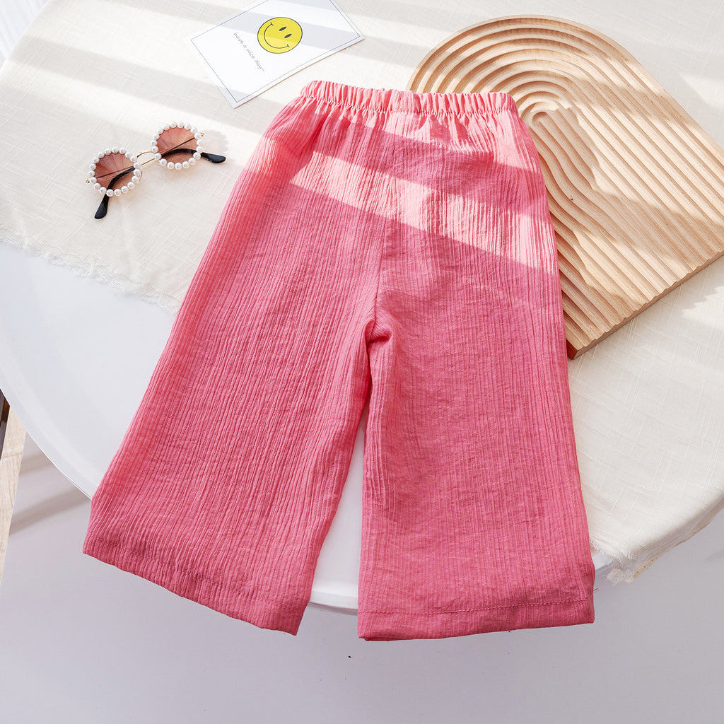 Girls' Wide-leg Pants