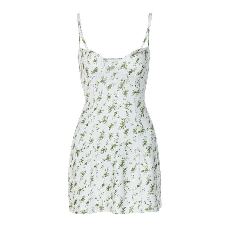 Floral Slip Dress With A Hint Of Pure Alluring Charm