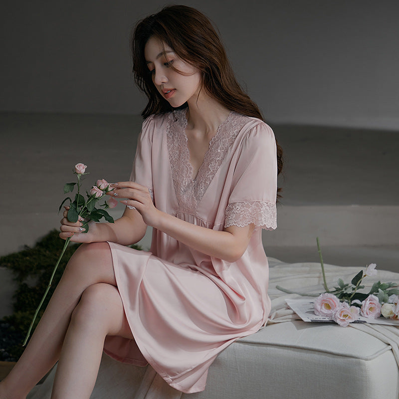 New Suspender Nightdress For Women