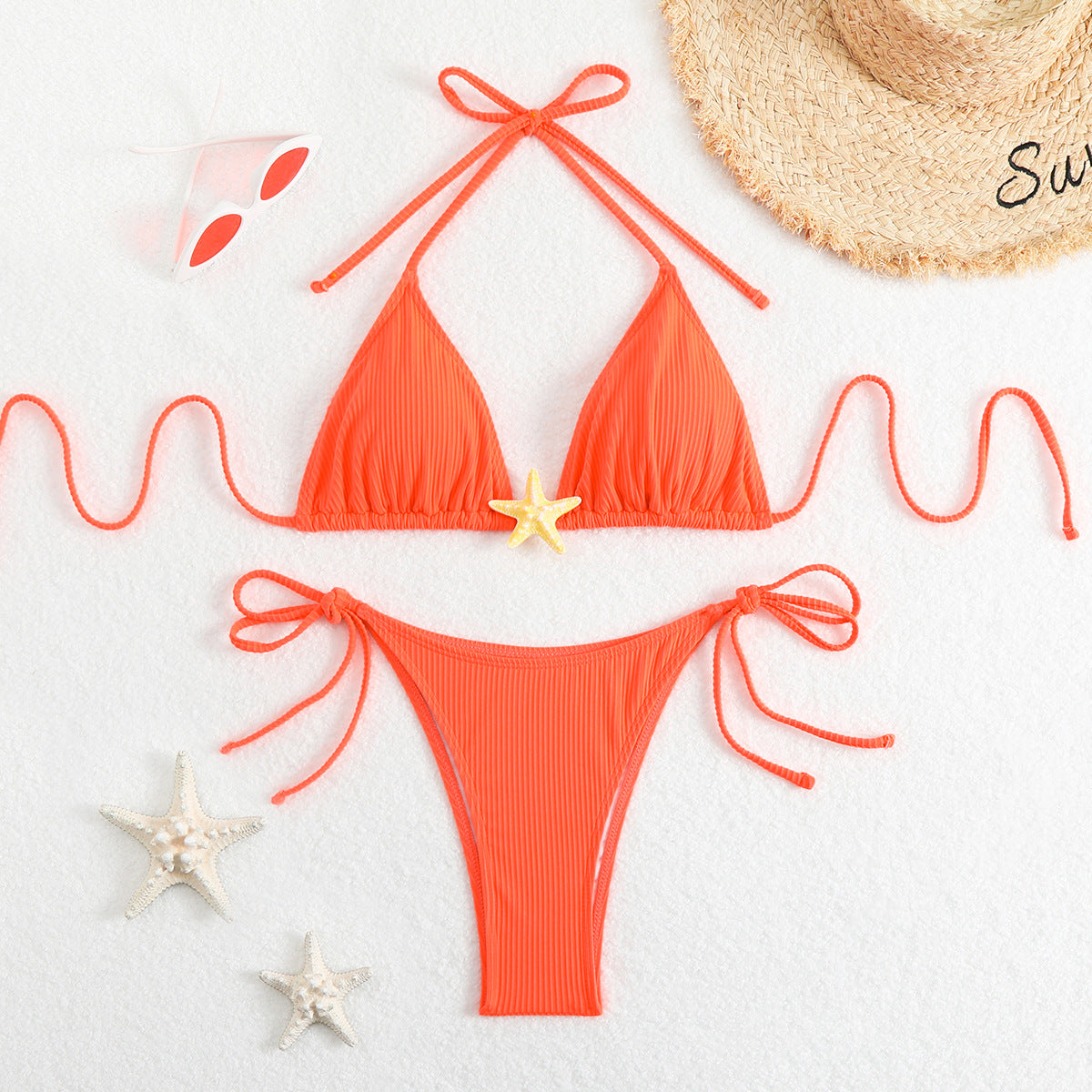 New Womens Two-Piece Bikini Swimsuit Set
