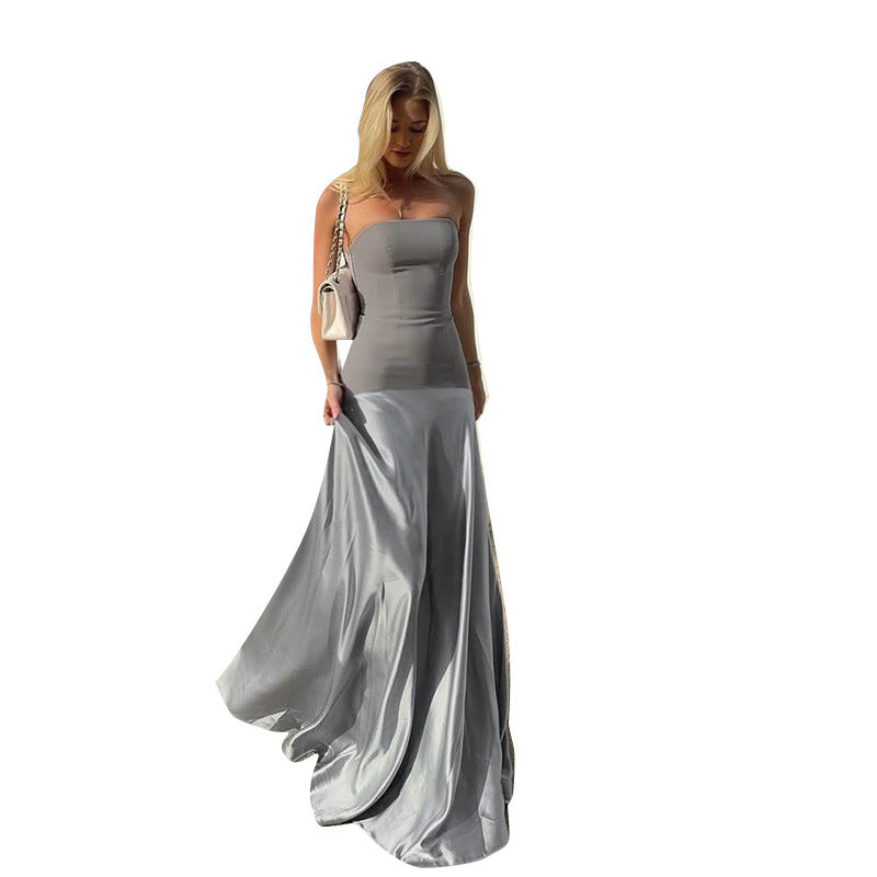 Women's Long Dress European And American Design Aesthetic