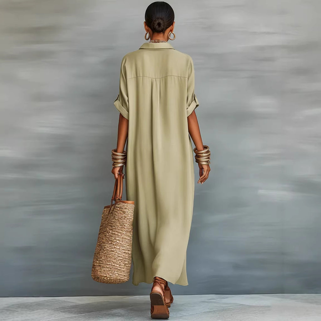 Fashionable Casua And Comfortable Resort-style Dress