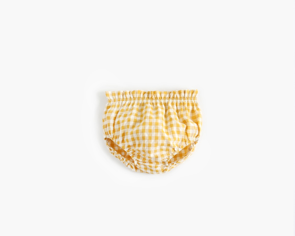 Children's Plaid Baby Suit