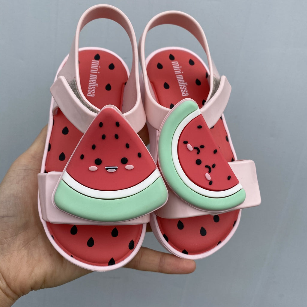 Lightweight Cute Girls Fruit Baby Beach Jelly Sandals