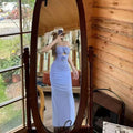 Womens Fashion Hollow-out Sexy Backless Dress