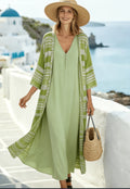 Striped Cardigan With A V-neck, Part Of A Two-piece Set
