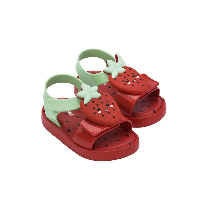 Lightweight Cute Girls Fruit Baby Beach Jelly Sandals