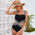 Womens Stylish Sexy Cutout One-piece Swimsuit