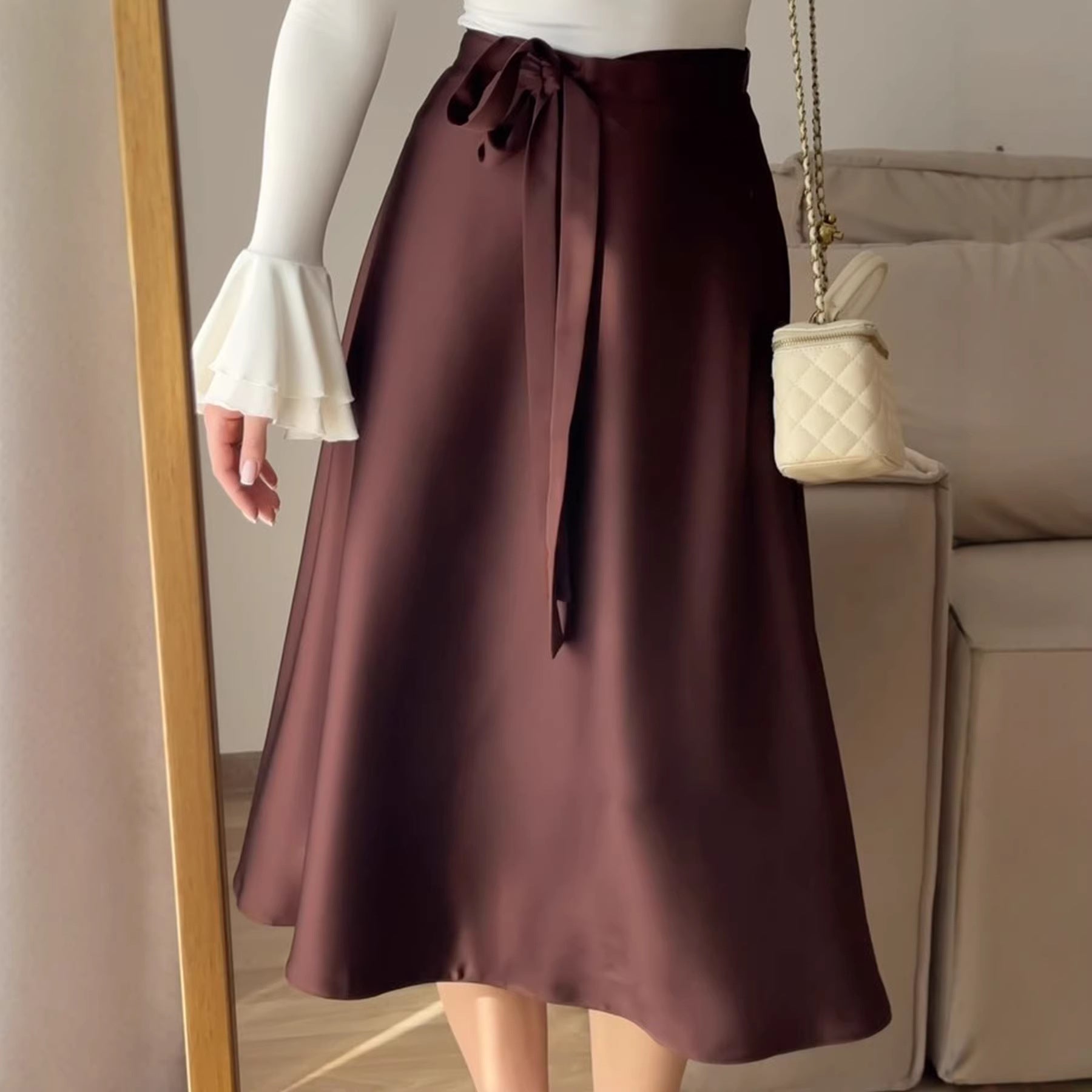 Elegant Solid-color Maxi Dress Perfect For Work Or Everyday Wear