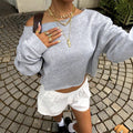 Women's Off-shoulder Long Sleeve Top