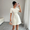 Fashionable And Elegant Short-Sleeve Dress For Women